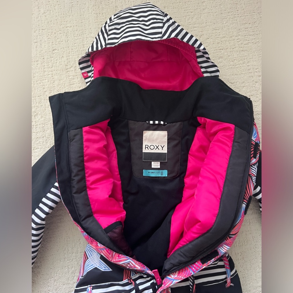 Roxy Formation Snowsuit - Girls Size Small (8)